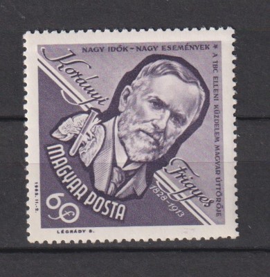 UNGARIA 1963 MI. 1920 MNH foto
