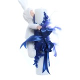 Cumpara ieftin Lumanare Botez cu Dantela si Bebelus Atasat - LB12