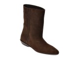 Botine EPICA maro, 5005116, din piele intoarsa