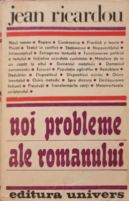 NOI PROBLEME ALE ROMANULUI-JEAN RICARDOU-257798 foto