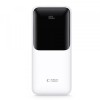 Baterie Externa Tech-Protect PB01, 10000mAh, 22.5W, QC + PD, 1 x USB-C - 2 x USB-A, Alba