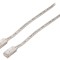 Cablu patch cord U/UTP Cat5e alb 7m