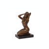 Nud inghenunchiat- statueta din bronz pe un soclu din marmura KF-47, Nuduri
