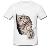 Cumpara ieftin Tricou &quot; Pisica in perete &quot;
