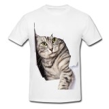 Tricou &quot; Pisica in perete &quot;