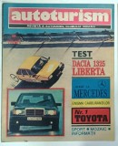 AUTOTURISM , REVISTA EDITATA DE FEDERATIA AUTOMOBIL CLUB ROMAN , NR. 8 , 1991
