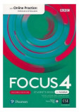 Focus 4 Student&#039;s Book and ActiveBook with Online Practice, 2nd edition (B2) - Paperback brosat - Pearson