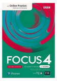 Focus 4 Student's Book and ActiveBook with Online Practice, 2nd edition (B2) - Paperback brosat - Pearson