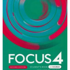 Focus 4 Student's Book and ActiveBook with Online Practice, 2nd edition (B2) - Paperback brosat - Pearson