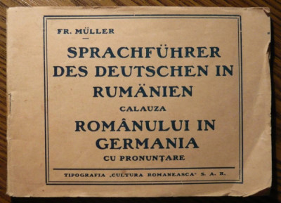 Fr. Muller - Calauza Romanului in Germania - Cu pronuntare foto