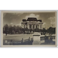 SOFIA , CLADIREA UNIVERSITATII , CARTE POSTALA ILUSTRATA , INTERBELICA