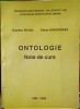 Ontologie Note de Curs - Dumitru Pichiu, Elena Hodorogea (2000, Iasi) Sociologie, 243 pagini
