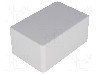 Carcasa ABS, 56mmx85mmx39mm, IP54, HAMMOND - 1591LGY