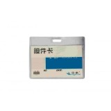 Suport ecuson CNX T-033H/L-037, orizontal, 0. 4 microni, plastic, transparent