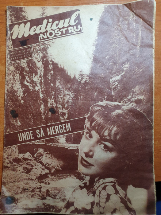 revista medicul nostru 29 iunie 1939- foto slanic moldova,olanesti,sovata,borsec