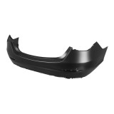 Bara spate MERCEDES CLASA C (W206), 06.2021-, cu 6 gauri senzori parcare, cu capac carlig remorcare; grunduit, de vopsit,