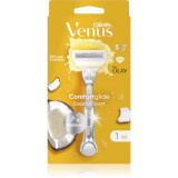 Gillette Venus ComfortGlide Olay Coconut aparat de ras cu capăt interschimbabil 1 buc