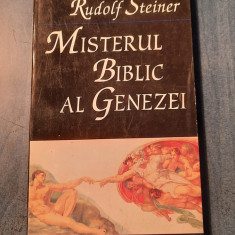 Misterul biblic al genezei Rudolf Steiner