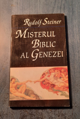 Misterul biblic al genezei Rudolf Steiner foto