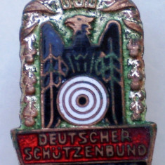 I.189 STICKPIN GERMANIA TIR PUSCA DSB Deutscher Schützenbund LUFTGEWEHR