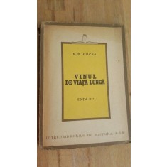 Vinul de viata lunga (ed. III) - N. D. Cocea