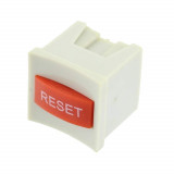 Buton pentru RESET, 15x15mm, cu retinere, 654695