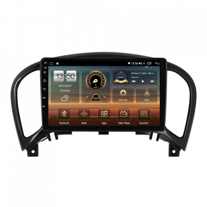 Navigatie dedicata cu Android Nissan Juke 2010 - 2019, 8GB RAM, Radio GPS Dual