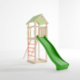 Complex de joaca din lemn prelucrat pentru copii BDR 2 MS, 4-6 ani, Unisex