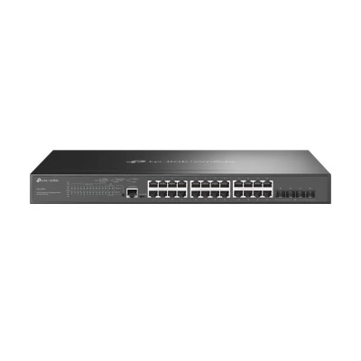 Switch 24 porturi PoE RJ45 Gigabit, 4 x SFP Gigabit, L2 Management, 1U - TP-Link Omada SG3428MP foto