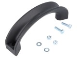 M&acirc;ner negru din poliamidă - Dimensiuni 50mm x 140mm x 15mm