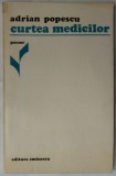 ADRIAN POPESCU - CURTEA MEDICILOR (POEME) [editia princeps, 1979 / coperta OCTAVIAN BOUR / stampile si cote de biblioteca]