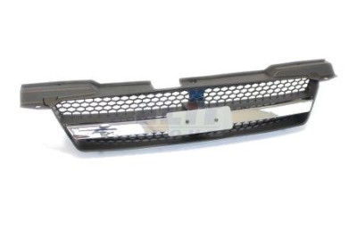 Grila radiator Chevrolet Aveo, 2005-03.2006, negru, 96490594, 250005-1 foto