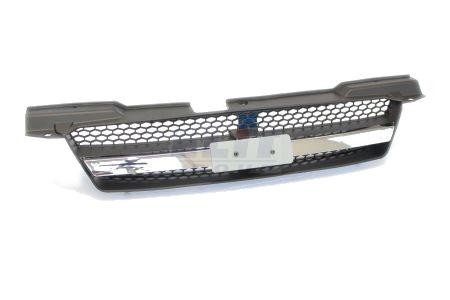 Grila radiator Chevrolet Aveo, 2005-03.2006, negru, 96490594, 250005-1