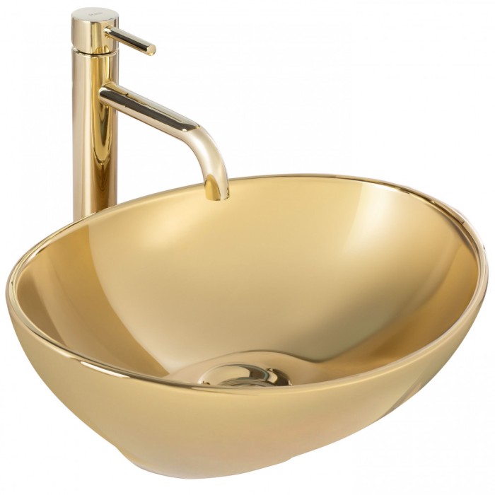 Lavoar pentru blat Rea Sofia Gold