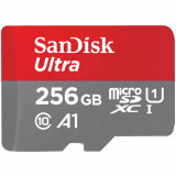 Card de memorie SanDisk Ultra microSDXC, 256GB, 150MB/s, A1 Class 10 UHS-I + SD Adapter, 256 GB