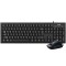 KIT wired GENIUS USB, tastatura 104 taste (concave) + mouse optic 1000dpi, 3 butoane, black, &quot;KM-160&quot; &quot;31330001413&quot; (timbru verde 0.8 lei)