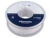 Filament ABS 1,75mm alb 1kg GEMBIRD High Speed 225-240&deg;C