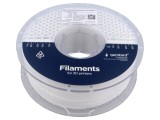 Filament ABS 1,75mm alb 1kg GEMBIRD High Speed 225-240&deg;C