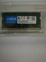 Memorie Sodimm CRUCIAL 16Gb DDR4 2400Mhz, PC4-2400, CL17 ,volti 1.2V - Sigilata foto