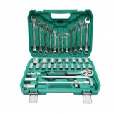 Trusa chei tubulare 8-32mm si chei fixe combinate 8-19mm, antrenor cu clichet 38 piese Breckner Germany