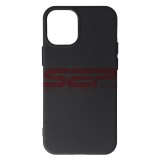 Husa Silicon Neagra iPhone 12 Mini - Calitate Superioara, Protectie Premium