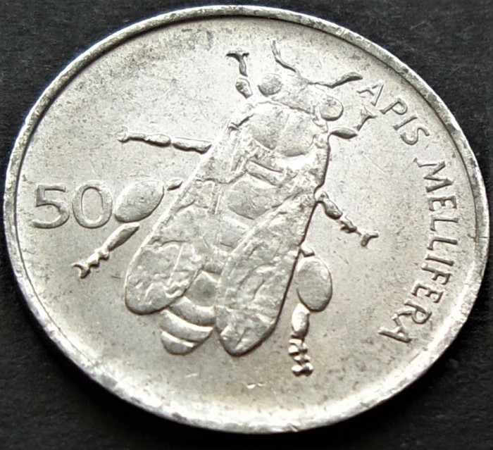 Moneda 50 STOTINOV - SLOVENIA, anul 1992 *cod 238 A