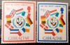 GIBRALTAR 1973, STEAGURI, DRAPELE SERIE 2v mnh, Nestampilat