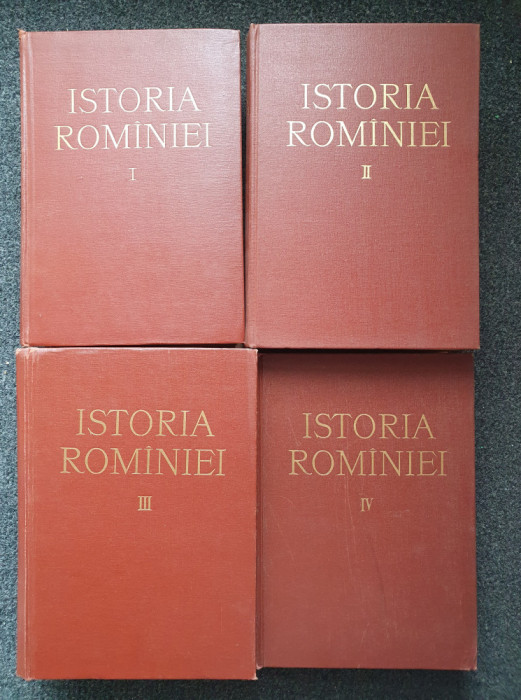 ISTORIA ROMANIEI - Otetea (4 volume - complet)