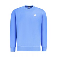 Bluza barbati, cu mini logo brodat, Regular fit, albastru deschis, North Sails, S