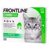 Frontline Combo Pisica - 1 cutie (3 Pipete Antiparazitare)