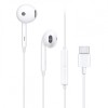 Handsfree Casti EarBuds Oppo Ace2, MH135, Cu microfon, USB Type-C, Alb