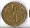 Moneda 10 cents 1994 - Africa de Sud, Cupru-Nichel