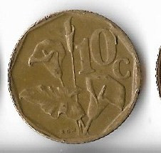 Moneda 10 cents 1994 - Africa de Sud foto