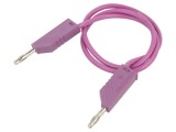 Cablu de măsurare 0,5m violet